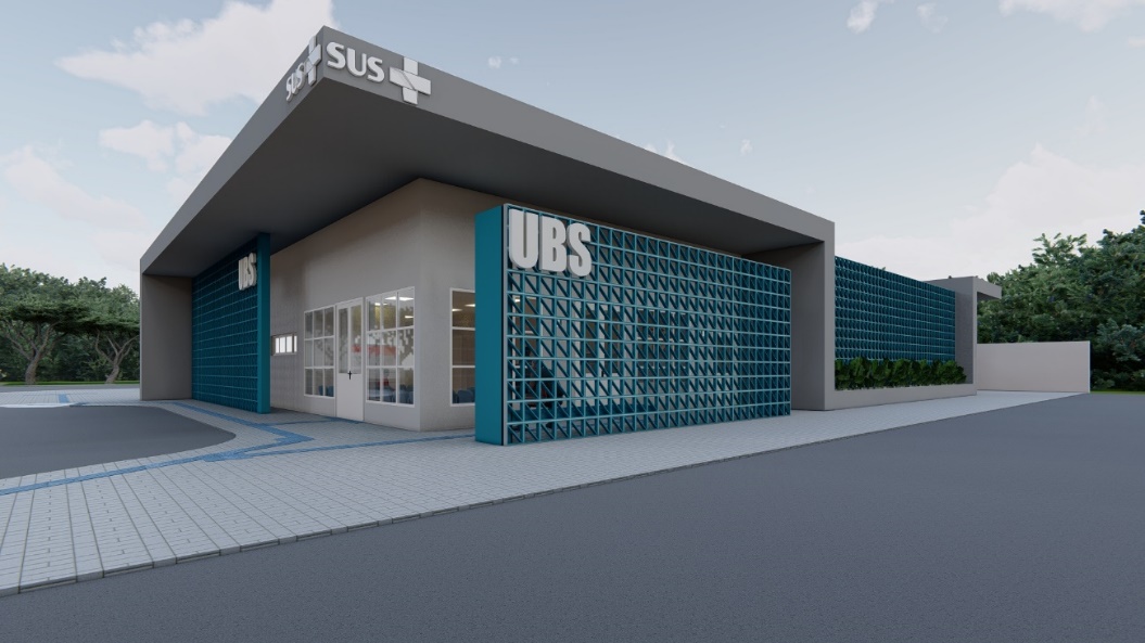 Projeto arquitetônico de unidade básica de saúde